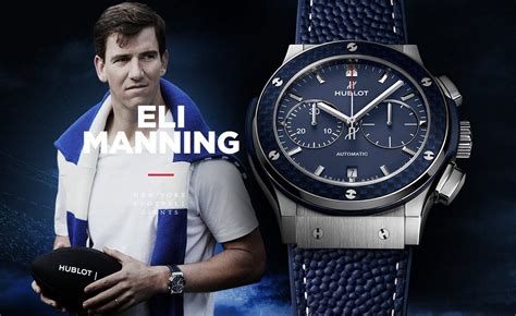 hublot eli manning watch price|Hublot chronograph price.